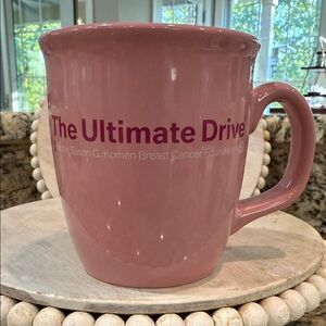 BMW Pink Susan G Komen Breast Cancer Awareness Ceramic Mug